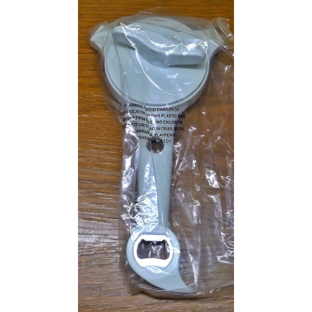 Kuhn Rikon 5-in-1 Jar and Bottle Opener White - NEW